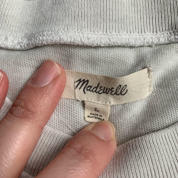 Madewell Garment-Dyed Oversized Pocket Tee - Picture 7 of 12